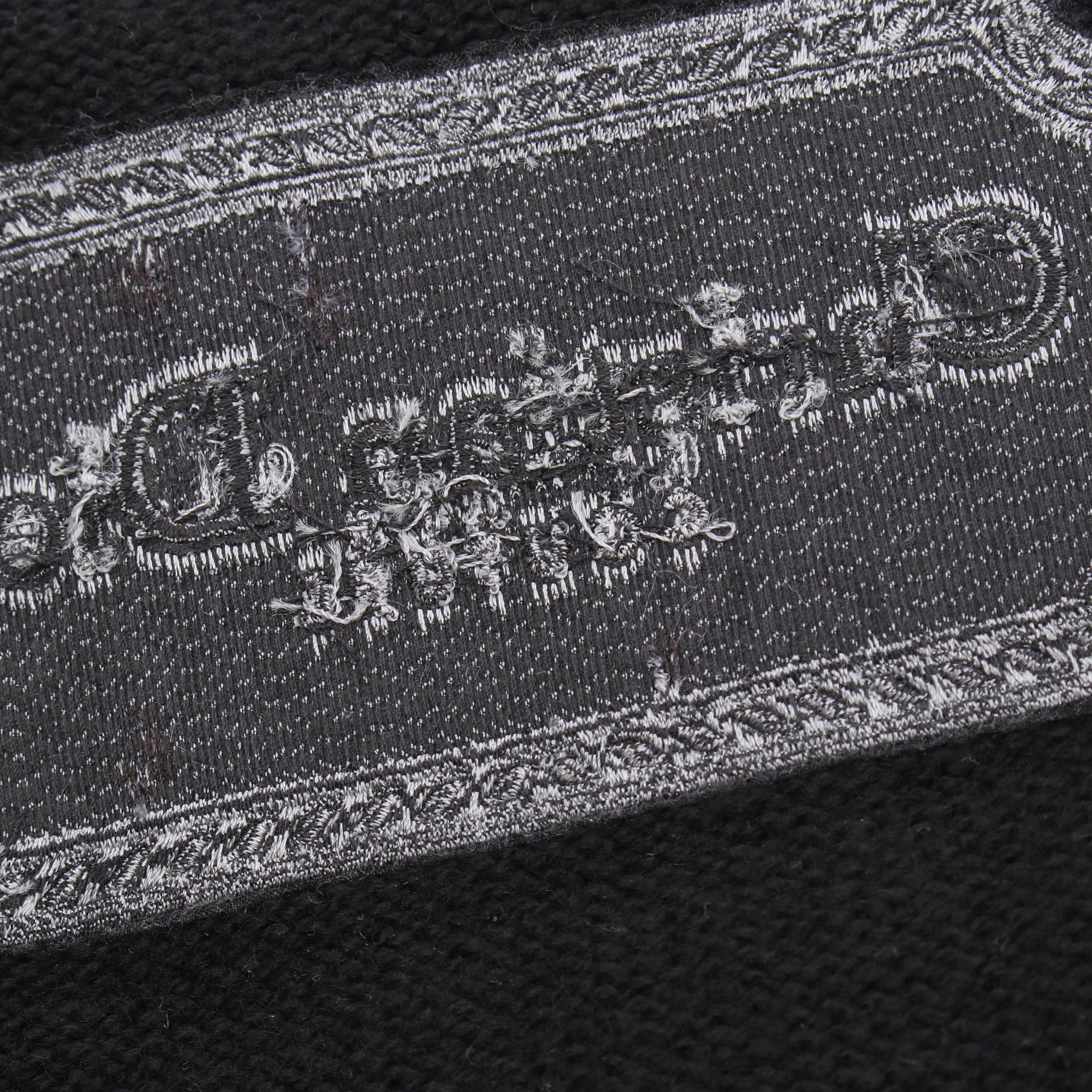 Christian Dior Couture ロゴ刺繍 カーディガン カシミヤ ブラック クリスチャンディオール トップス Christian Dior