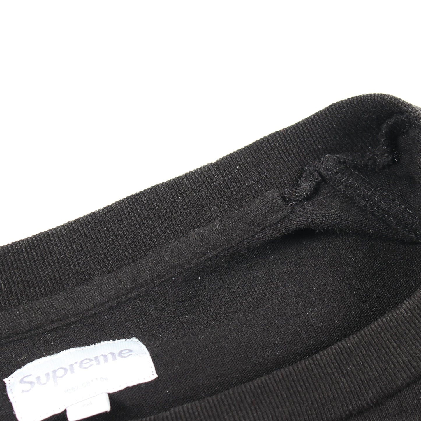 R.i.p L/S Tee 長袖Tシャツ コットン ブラック シュプリーム