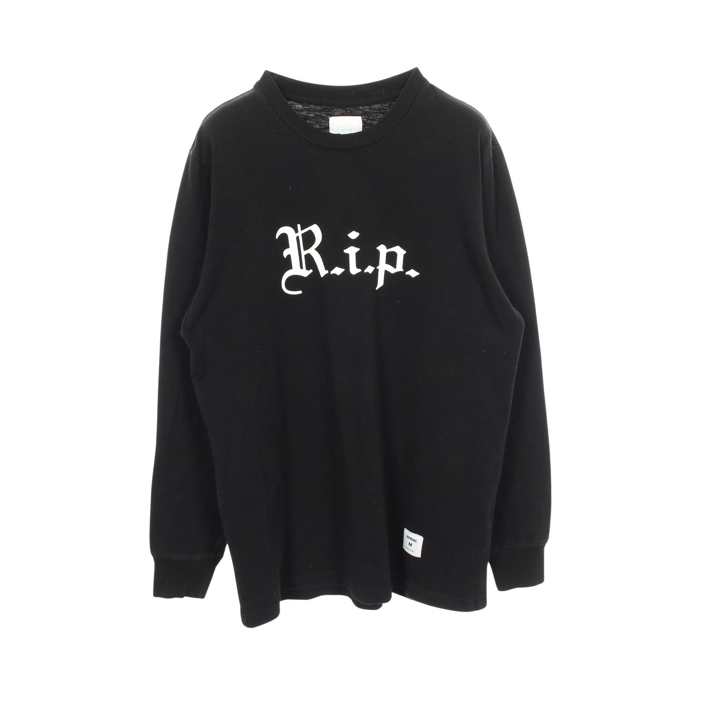 R.i.p L/S Tee 長袖Tシャツ コットン ブラック シュプリーム