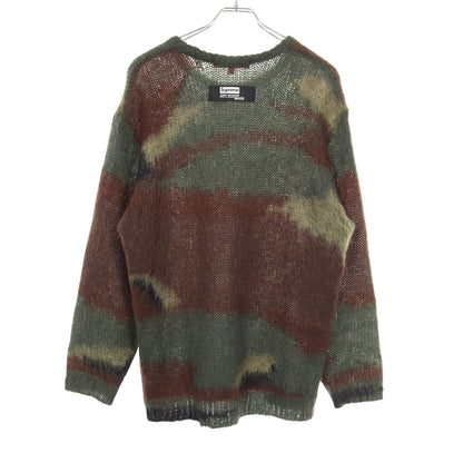 Supreme × JUNYA WATANABE COMME des GARCONS MAN カモフラージュ ニット モヘヤ グリーン ブラウン ブラック シュプリーム