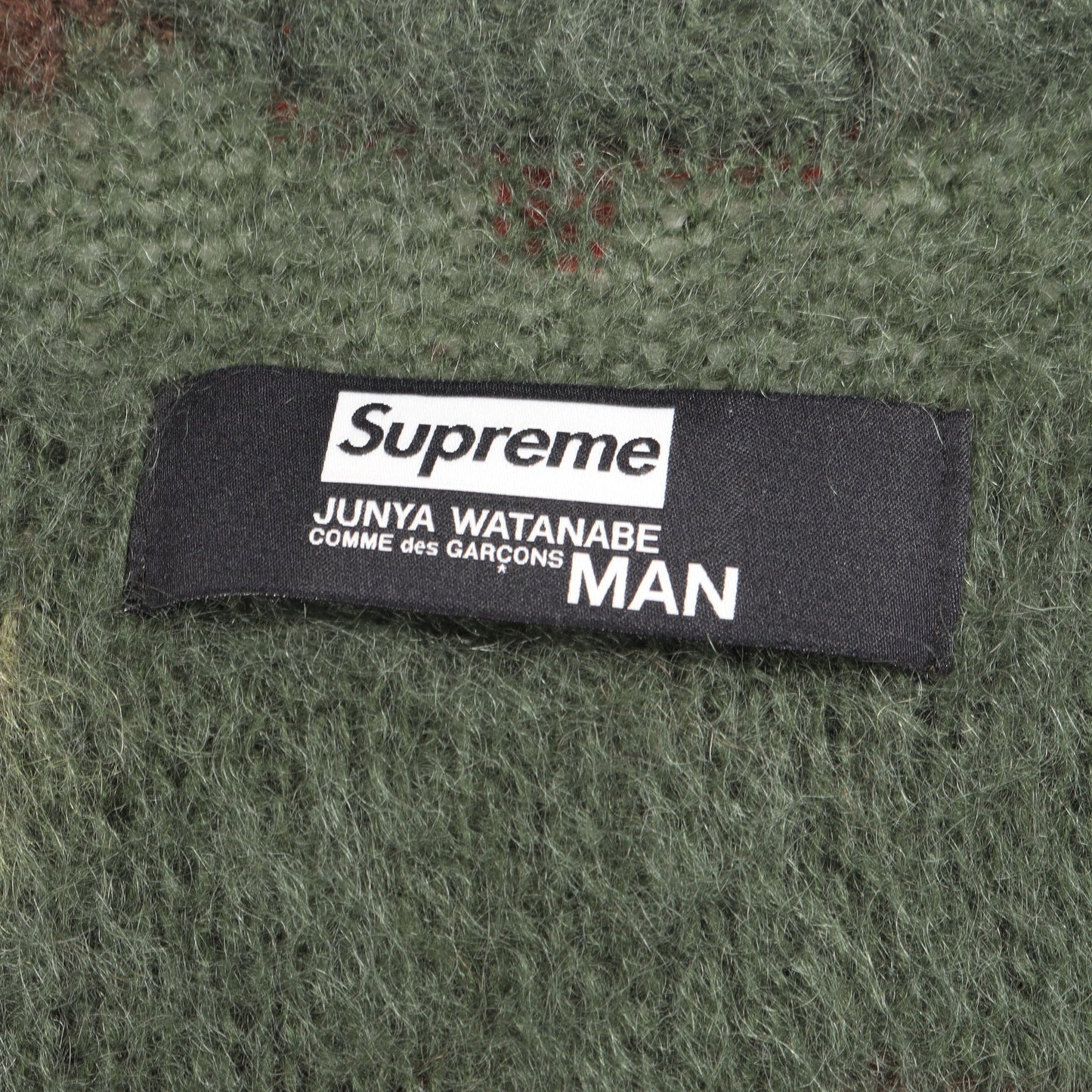 Supreme × JUNYA WATANABE COMME des GARCONS MAN カモフラージュ ニット モヘヤ グリーン ブラウン ブラック シュプリーム