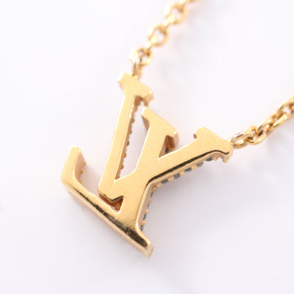 コリエ LV アイコニック ネックレス GP ラインストーン ゴールド クリア ルイヴィトン