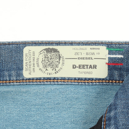 ダメージ加工 ペイント加工 デニムパンツ コットン ライトブルー ディーゼル ボトムス DIESEL