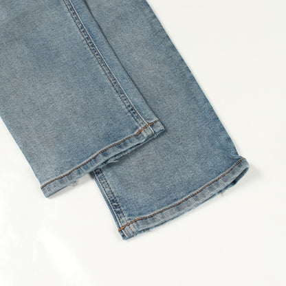 ダメージ加工 ペイント加工 デニムパンツ コットン ライトブルー ディーゼル ボトムス DIESEL