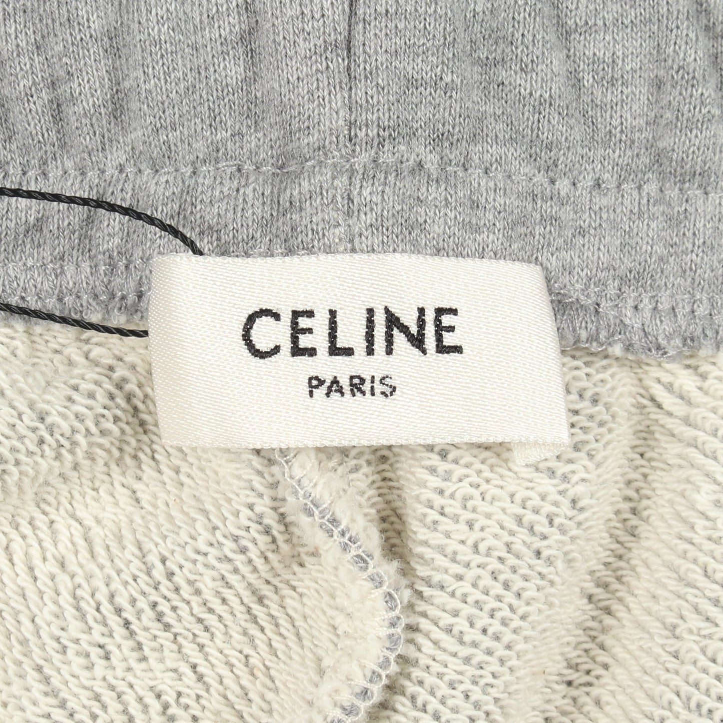 ロゴ刺繍 スウェットパンツ コットン グレー セリーヌ ボトムス CELINE