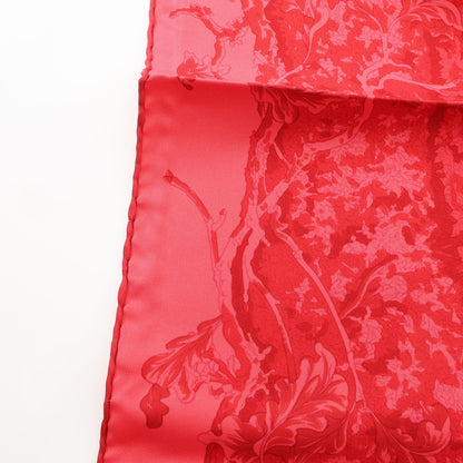 カレ90 JARDINS DES METAMORPHOSES スカーフ シルク ピンクレッド レッド エルメス 財布・小物 HERMES