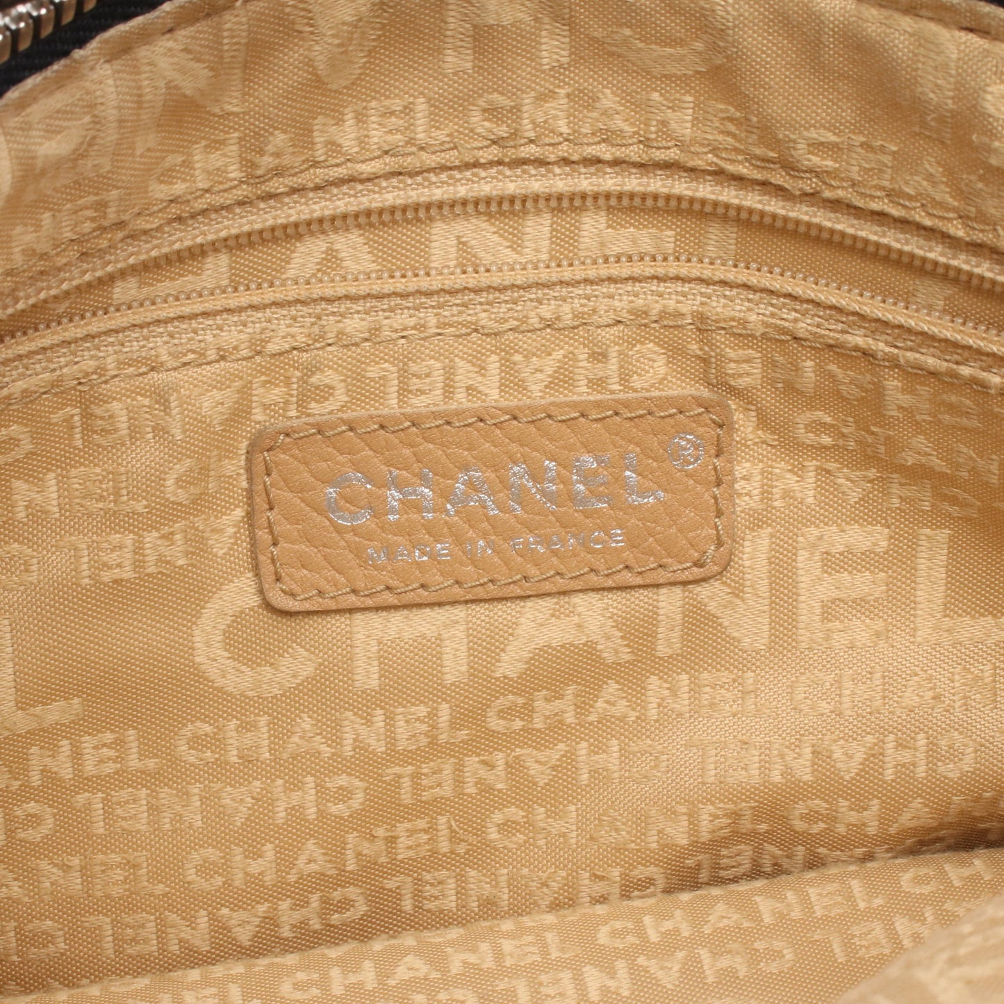 ロゴ フリンジ ショルダーバッグ レザー ブラック シルバー金具 シャネル バッグ CHANEL