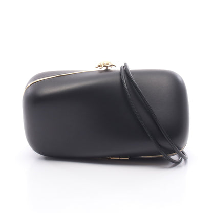 ツイステッド ミノディエール ショルダーバッグ レザー ブラック ロエベ バッグ LOEWE