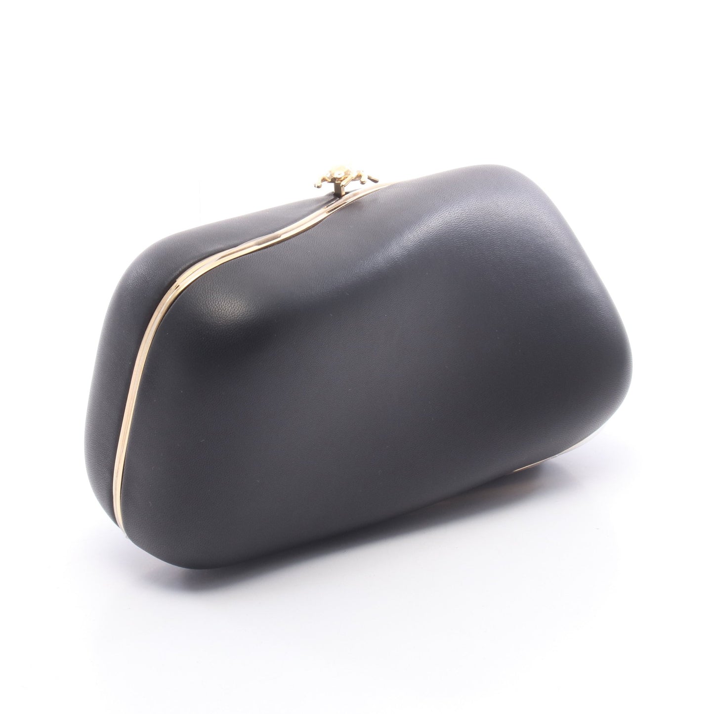 ツイステッド ミノディエール ショルダーバッグ レザー ブラック ロエベ バッグ LOEWE