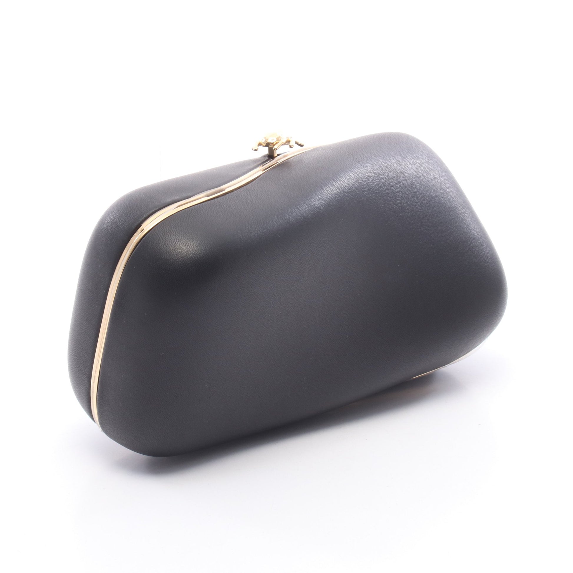 ツイステッド ミノディエール ショルダーバッグ レザー ブラック ロエベ バッグ LOEWE