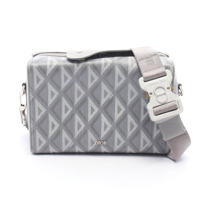 CDダイヤモンド ランゴ 22 ショルダーバッグ PVC レザー グレー ホワイト クリスチャンディオール バッグ Christian Dior