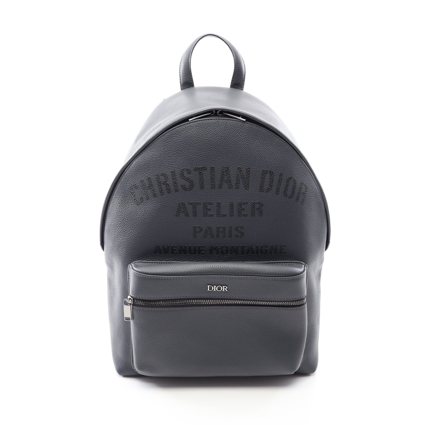 バックパック リュックサック レザー グレー クリスチャンディオール バッグ Christian Dior