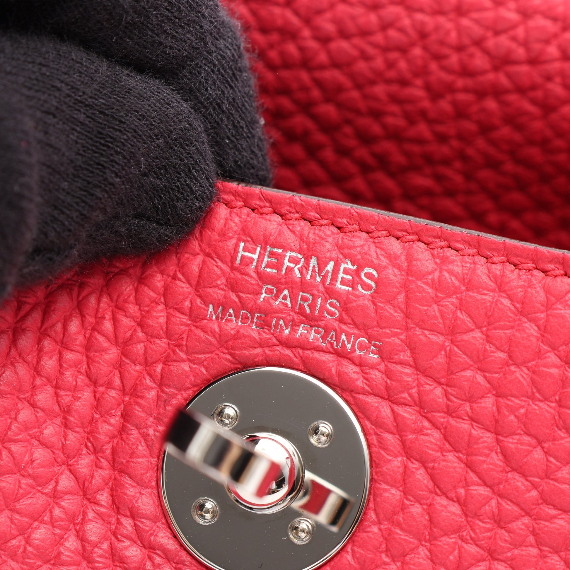 リンディ ミニ ローズエクストリーム ショルダーバッグ トリヨンクレマンス ピンク シルバー金具 Y刻印 エルメス バッグ HERMES