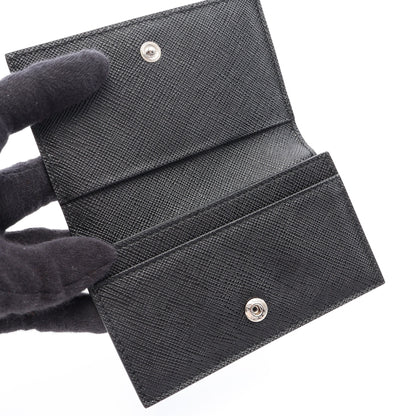 SAFFIANO METAL カードケース 名刺入れ サフィアーノレザー ブラック プラダ 財布・小物 PRADA