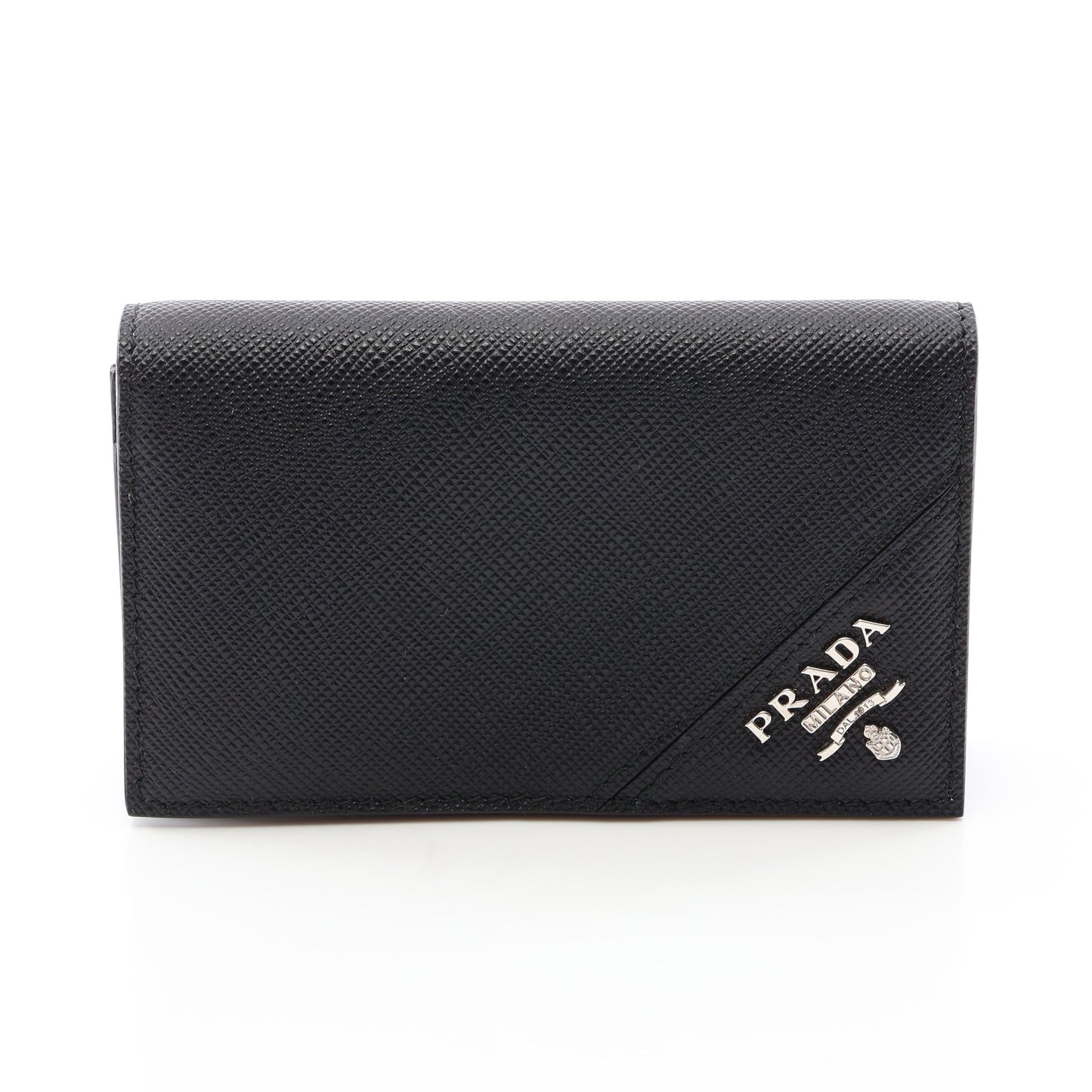 SAFFIANO METAL カードケース 名刺入れ サフィアーノレザー ブラック プラダ 財布・小物 PRADA