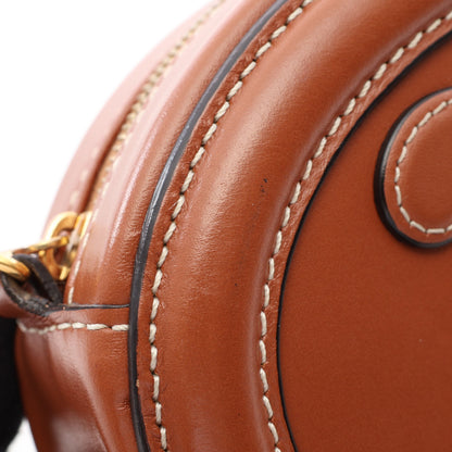 トリオンフ オバールパース キュイル ショルダーバッグ レザー ブラウン セリーヌ バッグ CELINE