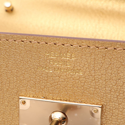 ケリートゥーゴー ドレ ショルダーウォレット シェーブルシャムキラ ゴールド ゴールド金具 K刻印 エルメス バッグ HERMES