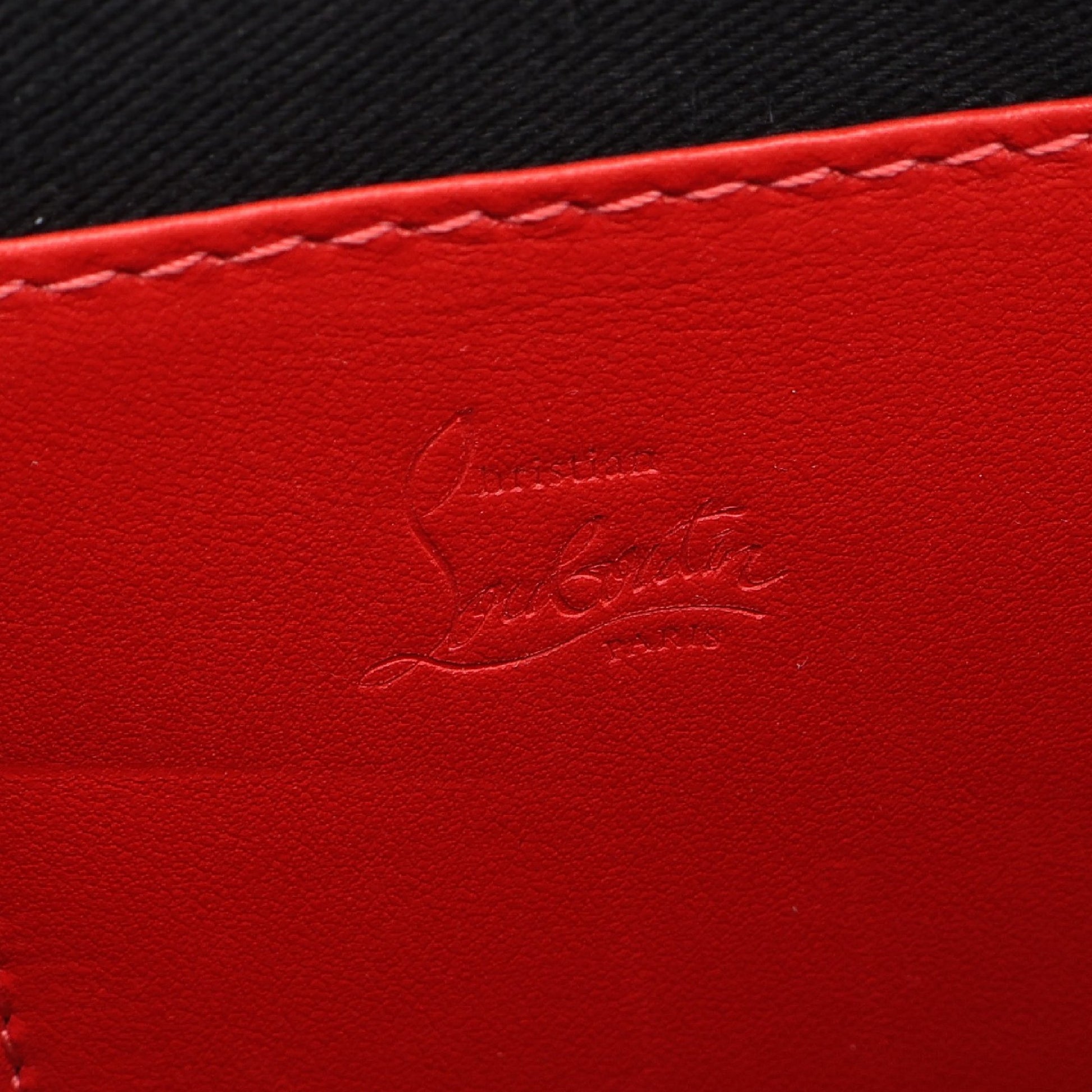 トリックトラック スモール 3WAY ハンドバッグ レザー ブラック クリスチャンルブタン バッグ Christian Louboutin