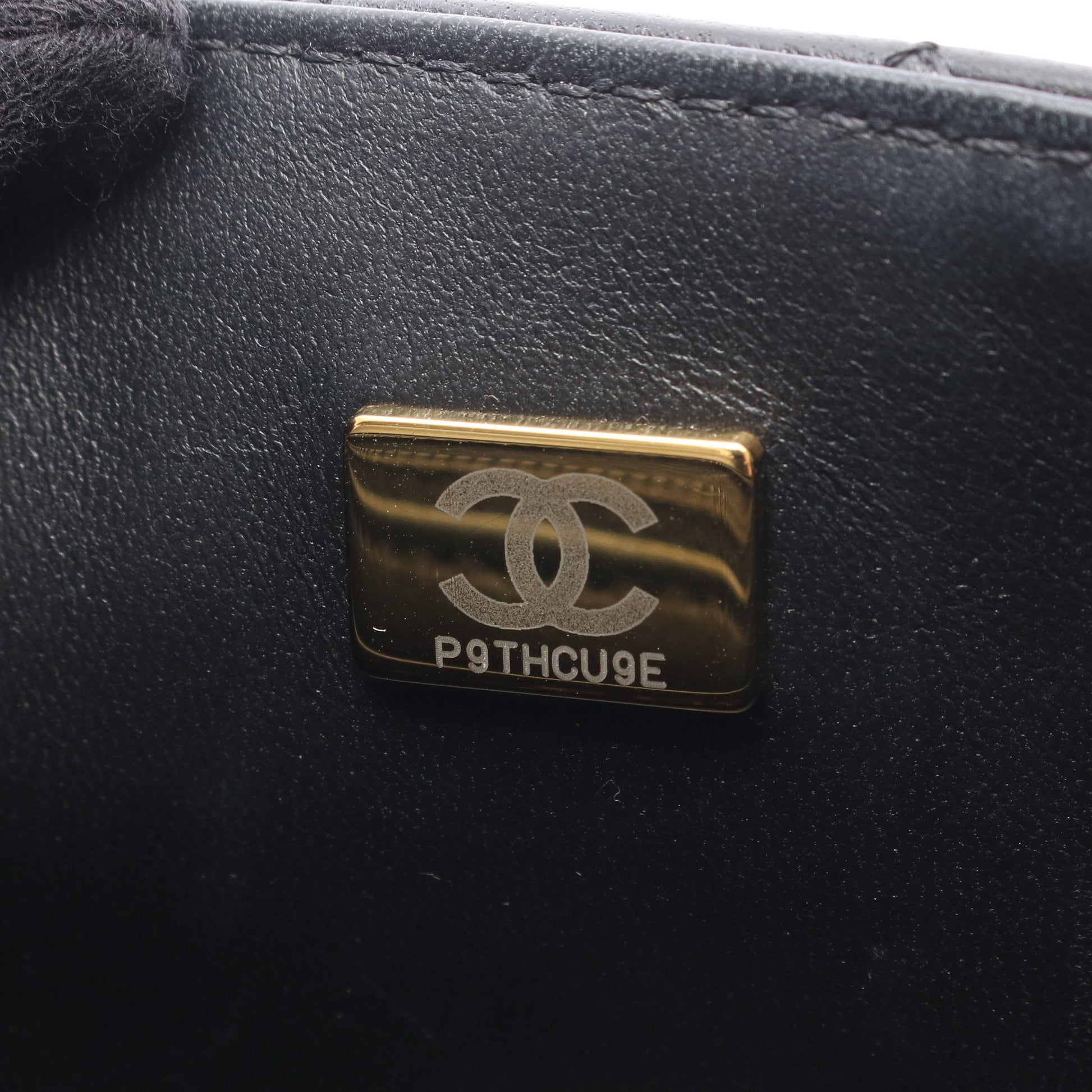 マトラッセ トップハンドル 2WAY チェーンショルダーバッグ ラムスキン ブラック ゴールド金具 シャネル バッグ CHANEL