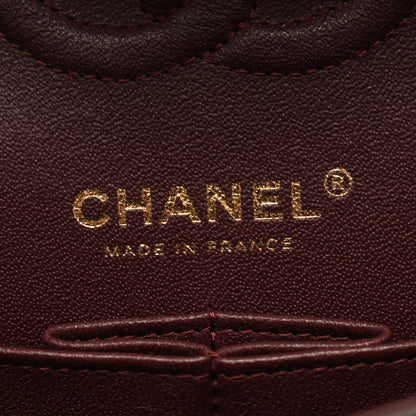 マトラッセ Wフラップ Wチェーンショルダーバッグ ラムスキン ブラック ゴールド金具 シャネル バッグ CHANEL