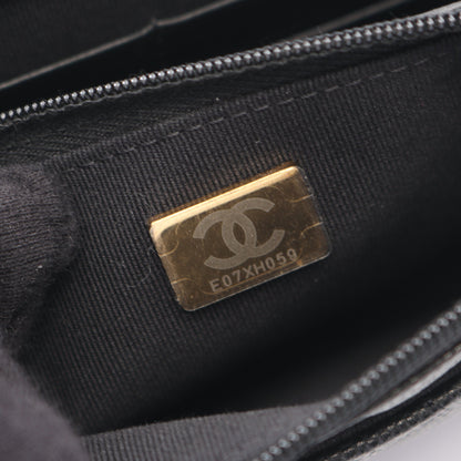 マトラッセ チェーンウォレット キャビアスキン ブラック ゴールド金具 シャネル バッグ CHANEL