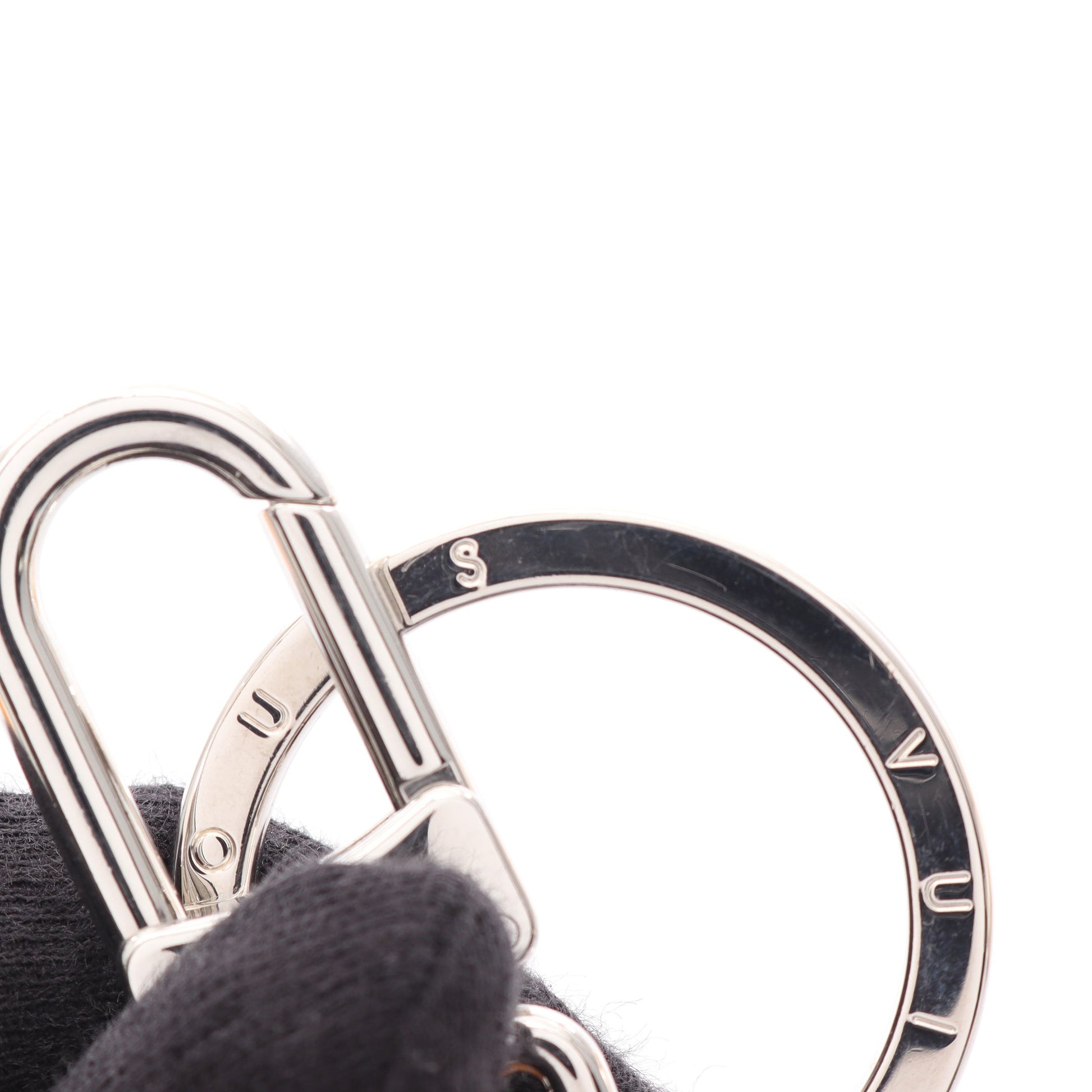 ピザ モノグラム バッグチャーム PVC レザー ライトブラウン マルチカラー ルイヴィトン 財布・小物 LOUIS VUITTON