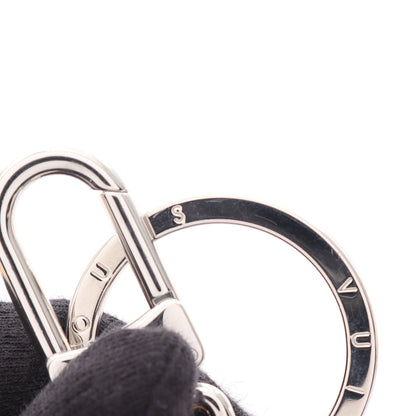 ピザ モノグラム バッグチャーム PVC レザー ライトブラウン マルチカラー ルイヴィトン 財布・小物 LOUIS VUITTON
