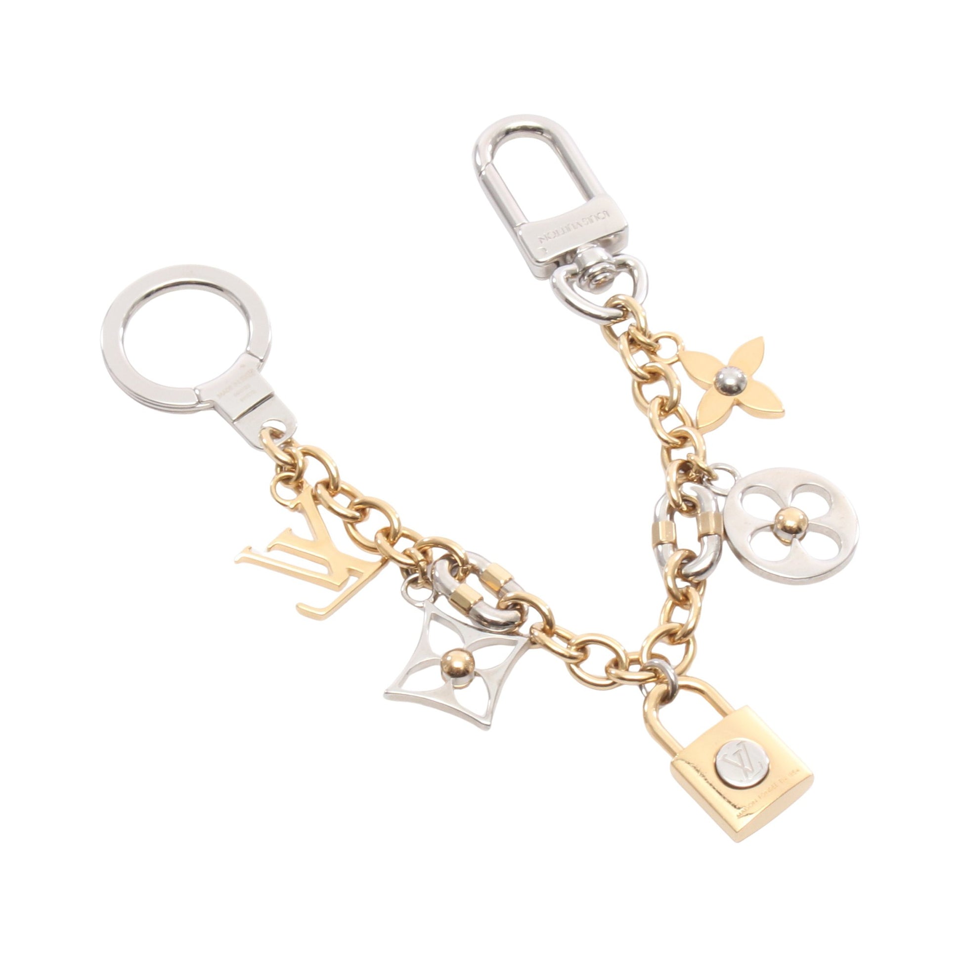 チェーン LVパドロック バッグチャーム GP ゴールド シルバー ルイヴィトン 財布・小物 LOUIS VUITTON