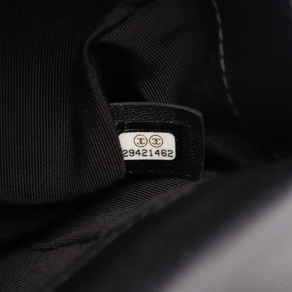 マトラッセ チェーンアラウンド パール チェーンショルダーバッグ ラムスキン ブラック ゴールド金具 シャネル バッグ CHANEL