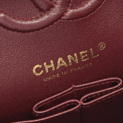 マトラッセ Wフラップ Wチェーンショルダーバッグ キャビアスキン ブラック ゴールド金具 シャネル バッグ CHANEL