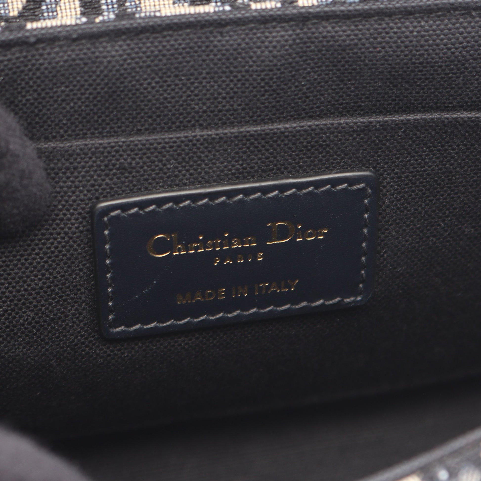 30 MONTAIGNE モンテーニュ ボックス オブリーク ショルダーバッグ キャンバス レザー ネイビー クリスチャンディオール バッグ Christian Dior