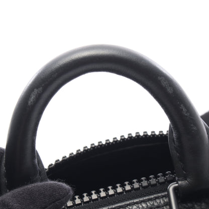 キーポル バンドリエール25 トリヨンモノグラム ノワール 2WAY ハンドバッグ レザー ブラック ルイヴィトン バッグ LOUIS VUITTON