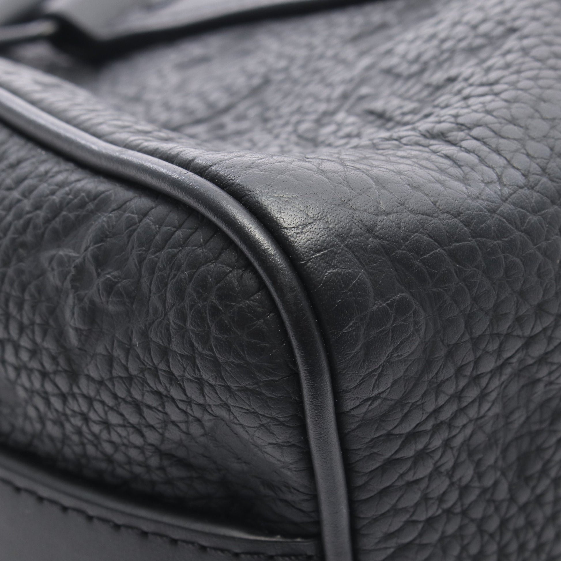 キーポル バンドリエール25 トリヨンモノグラム ノワール 2WAY ハンドバッグ レザー ブラック ルイヴィトン バッグ LOUIS VUITTON