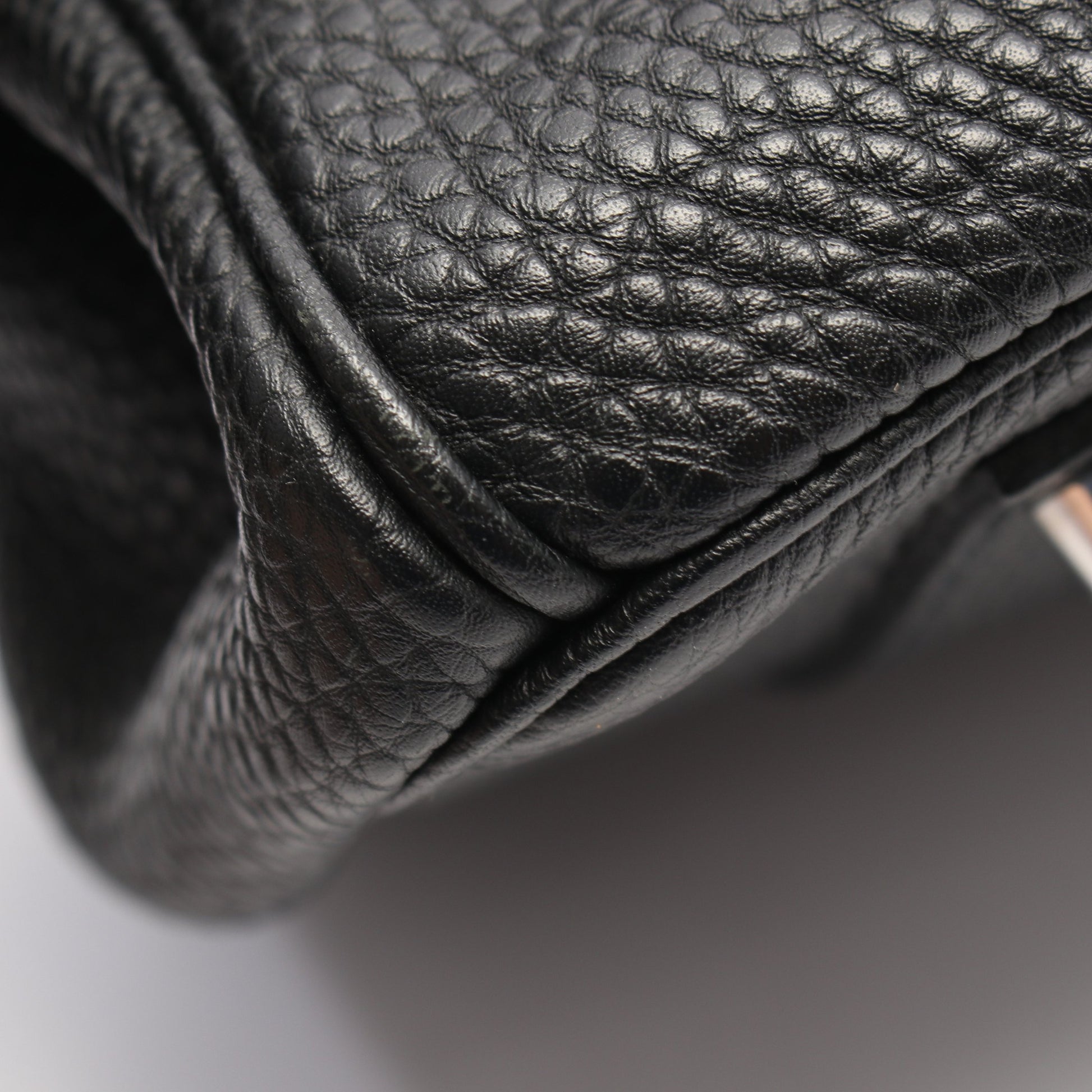 バーキン35 ハンドバッグ トゴ ブラック シルバー金具 □N刻印 エルメス バッグ HERMES