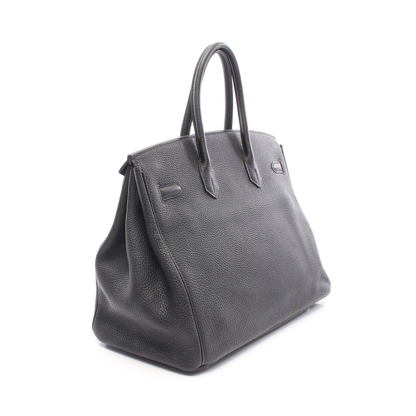 バーキン35 ハンドバッグ トゴ ブラック シルバー金具 □N刻印 エルメス バッグ HERMES