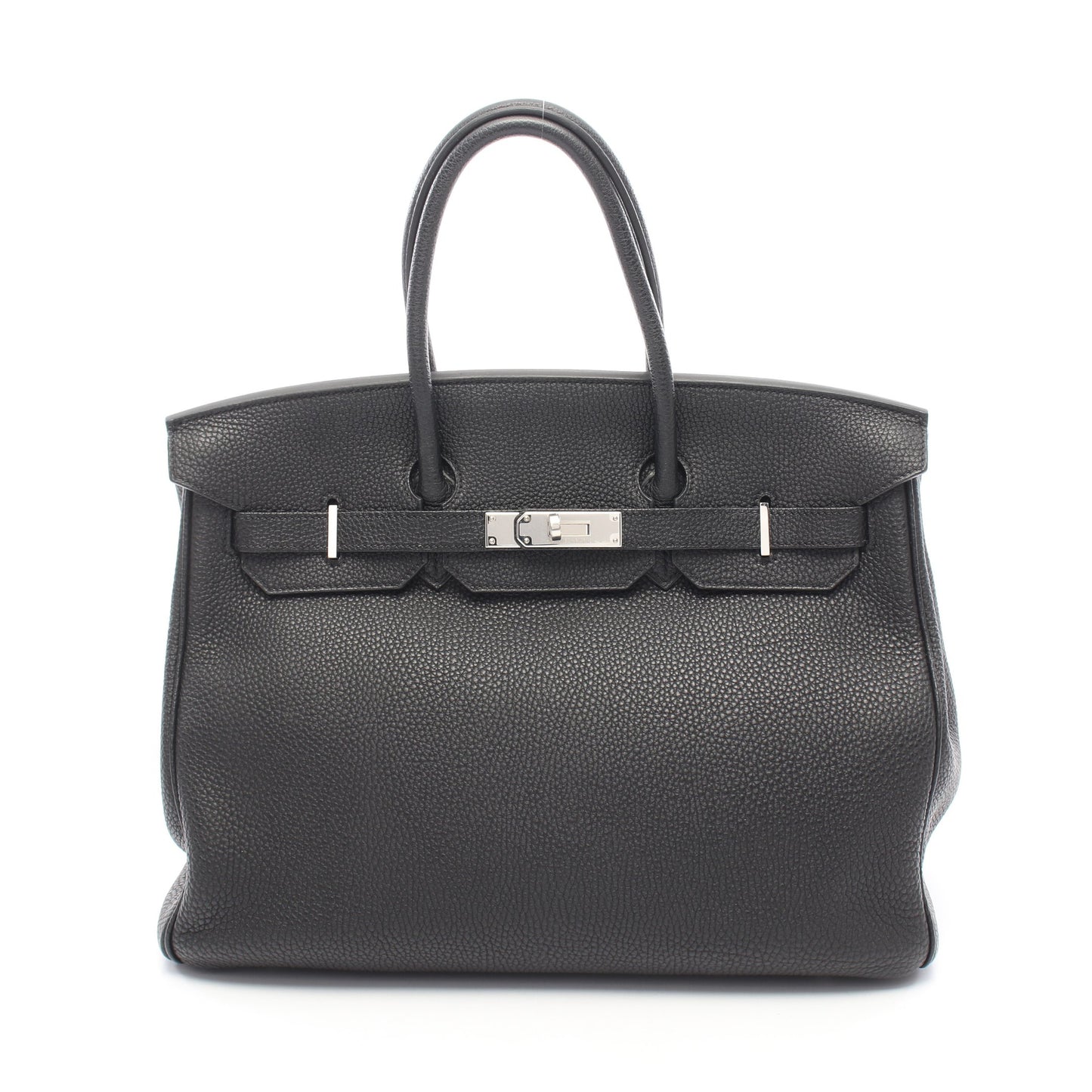 バーキン35 ハンドバッグ トゴ ブラック シルバー金具 □N刻印 エルメス バッグ HERMES