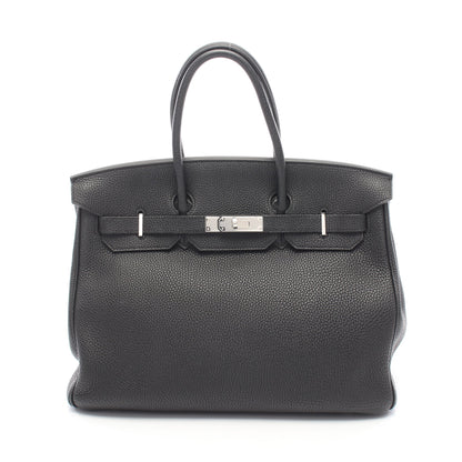 バーキン35 ハンドバッグ トゴ ブラック シルバー金具 □N刻印 エルメス バッグ HERMES