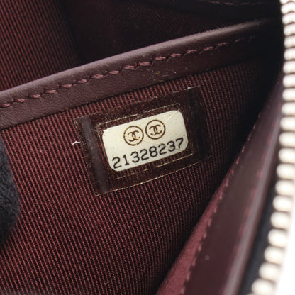 クラシック ロング ジップ ウォレット マトラッセ ラウンドファスナー長財布 キャビアスキン ブラック シルバー金具 シャネル 財布・小物 CHANEL