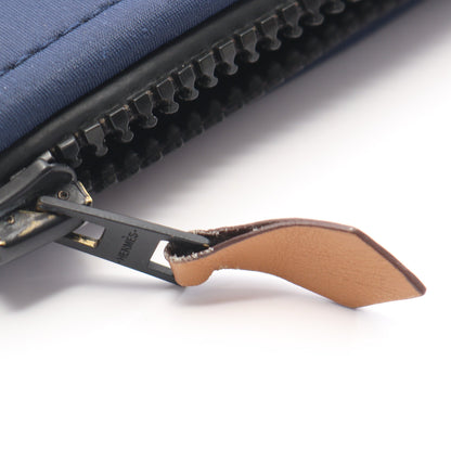 ネオバン タラサPM マリン ポーチ ネオプレン ネイビー ブラック金具 エルメス 財布・小物 HERMES