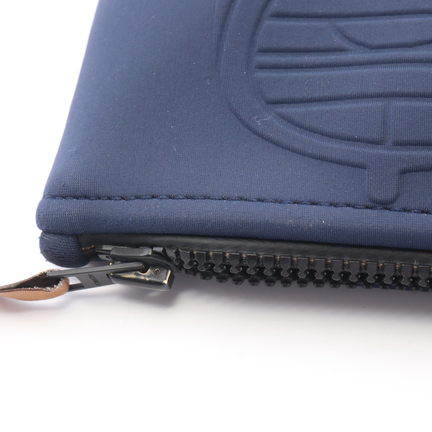 ネオバン タラサPM マリン ポーチ ネオプレン ネイビー ブラック金具 エルメス 財布・小物 HERMES