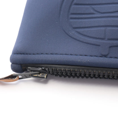 ネオバン タラサPM マリン ポーチ ネオプレン ネイビー ブラック金具 エルメス 財布・小物 HERMES