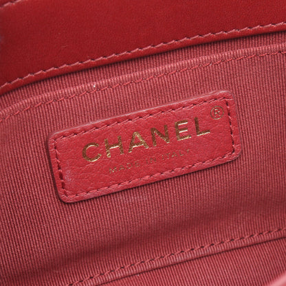 マトラッセ スモールフラップ チェーンショルダーバッグ ラムスキン ボルドー ゴールド金具 シャネル バッグ CHANEL