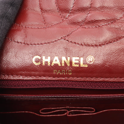 マトラッセ パリ限定 Wチェーンショルダーバッグ ラムスキン ブラック ゴールド金具 シャネル バッグ CHANEL
