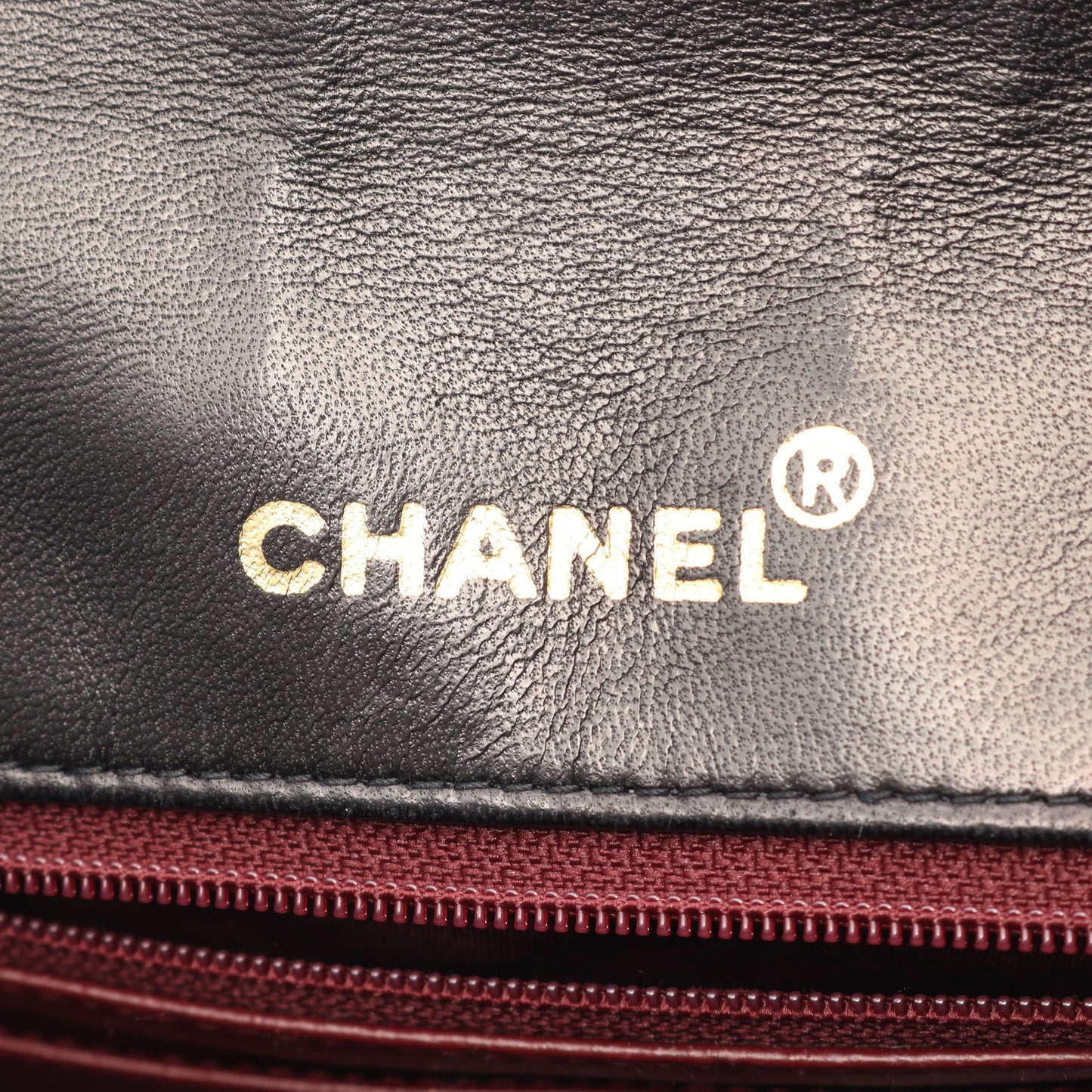 マトラッセ シングルフラップ チェーンショルダーバッグ ラムスキン ブラック ゴールド金具 シャネル バッグ CHANEL