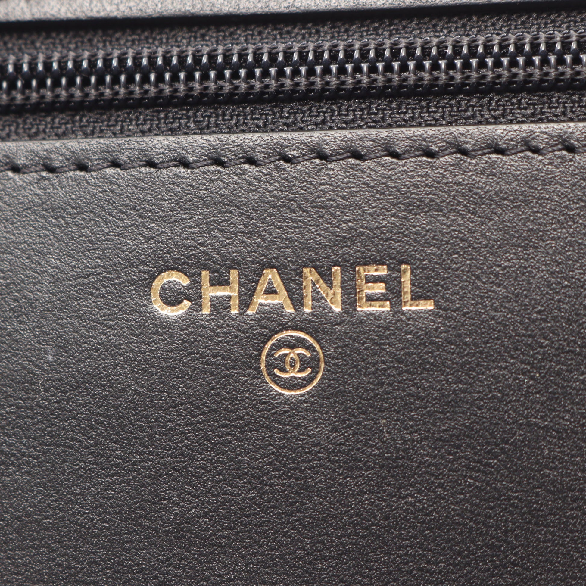 マトラッセ カメリア チェーンウォレット ラムスキン ブラック ピンク ゴールド金具 シャネル バッグ CHANEL