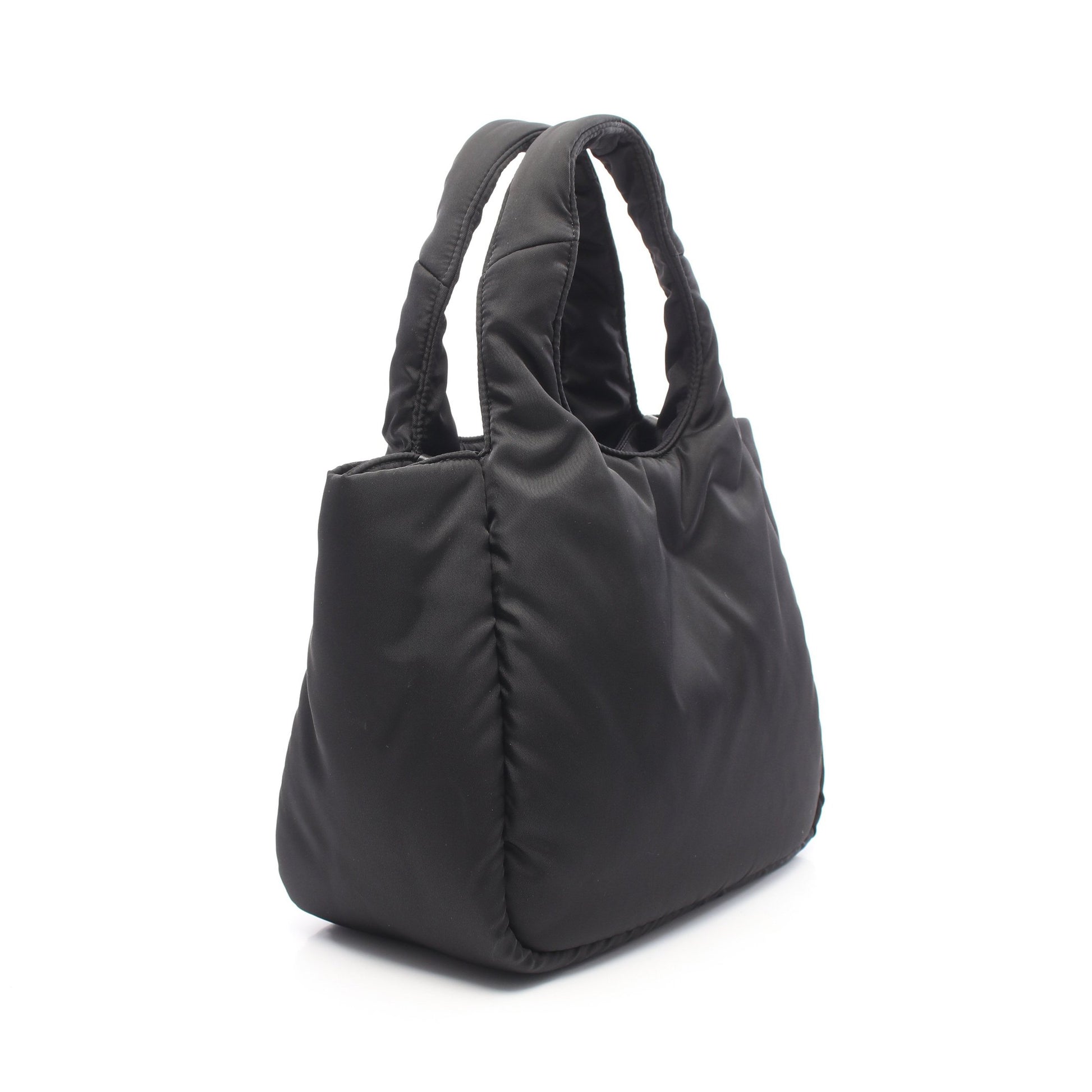 Re-Nylon パデット スモール ハンドバッグ ナイロン ブラック プラダ バッグ PRADA