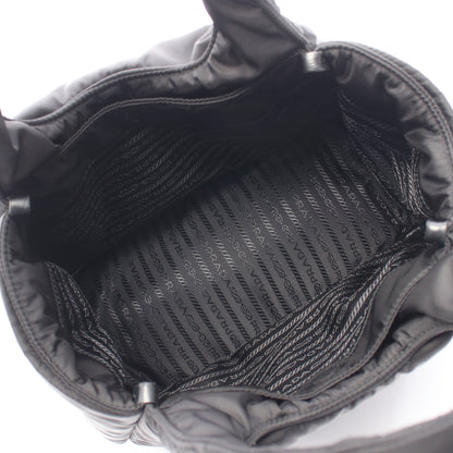 Re-Nylon パデット スモール ハンドバッグ ナイロン ブラック プラダ バッグ PRADA