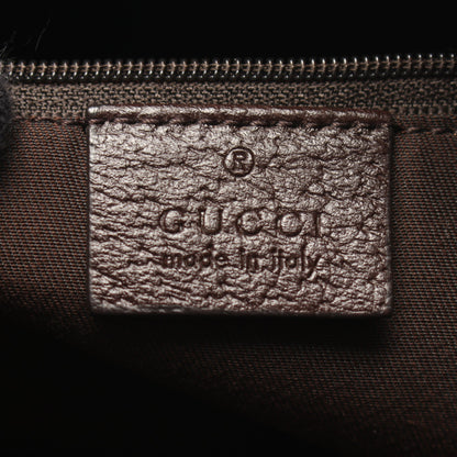 アビー GGキャンバス ショルダーバッグ トートバッグ キャンバス レザー ベージュ ダークブラウン グッチ バッグ GUCCI