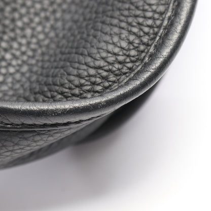 エヴリン 3 トロワ PM ショルダーバッグ トリヨンクレマンス ブラック シルバー金具 U刻印 エルメス バッグ HERMES
