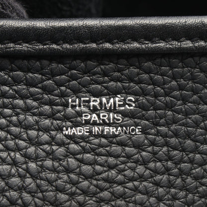 エヴリン 3 トロワ PM ショルダーバッグ トリヨンクレマンス ブラック シルバー金具 U刻印 エルメス バッグ HERMES